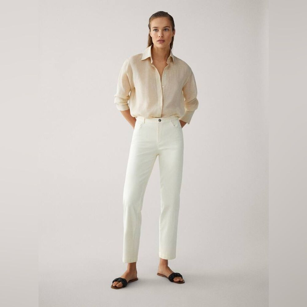 MASSIMO DUTTI STRAIGHT LEG JEAN SZ 10